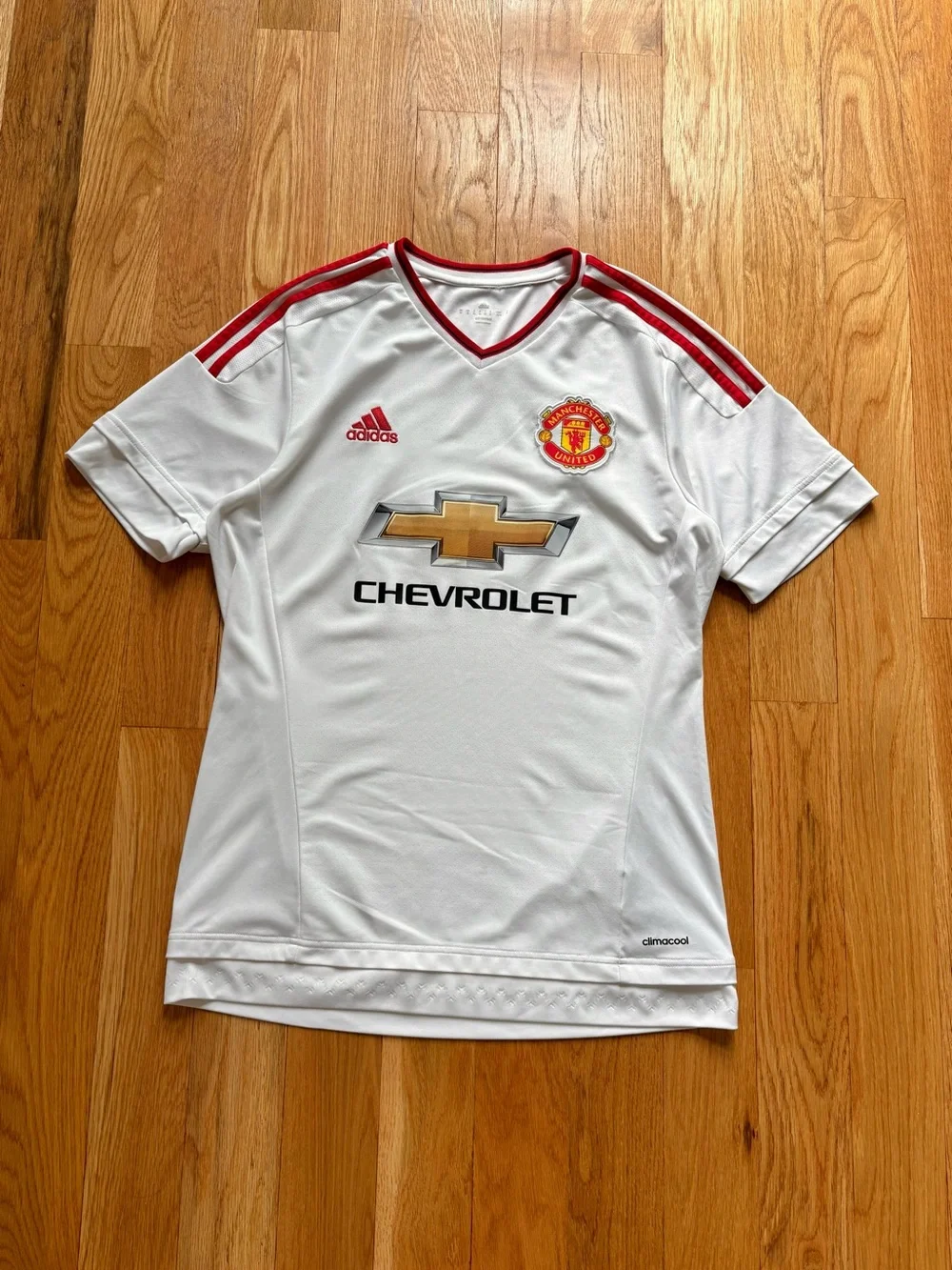 Manchester United Adidas 2015 2016 Away Football Shirt Jersey Kit Top Medium